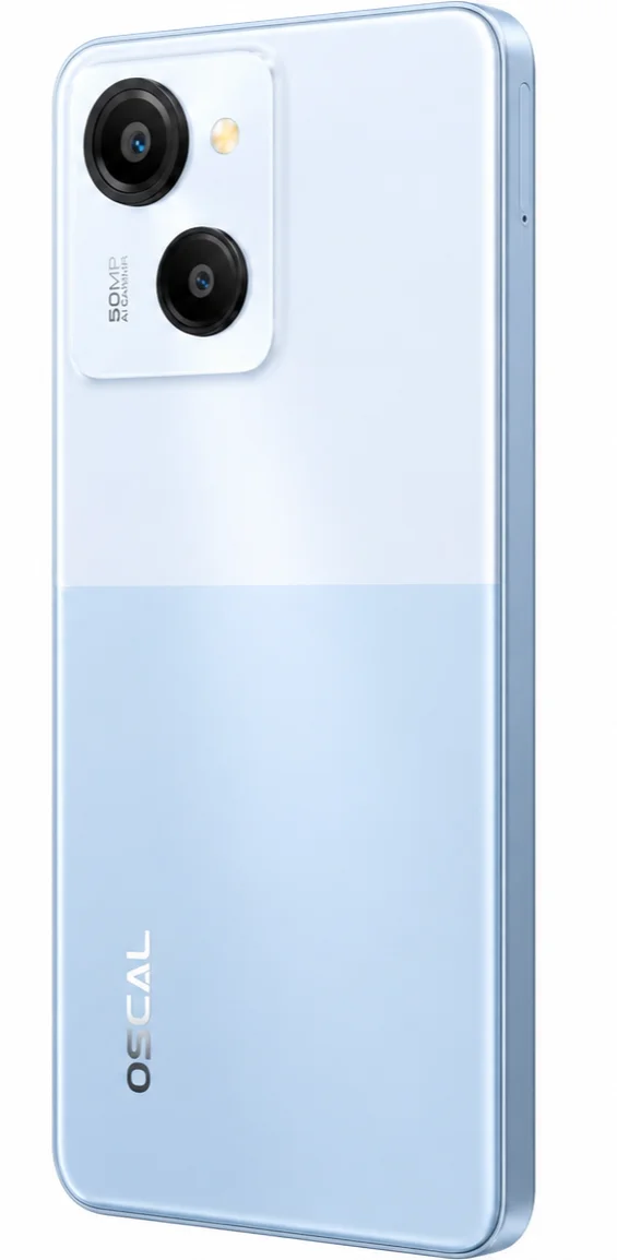 Смартфон 6.75" Oscal MODERN 8 8/256Gb 4G 2-SIM NFC 8 ядра Android 13 Ripple Blue, фото №4