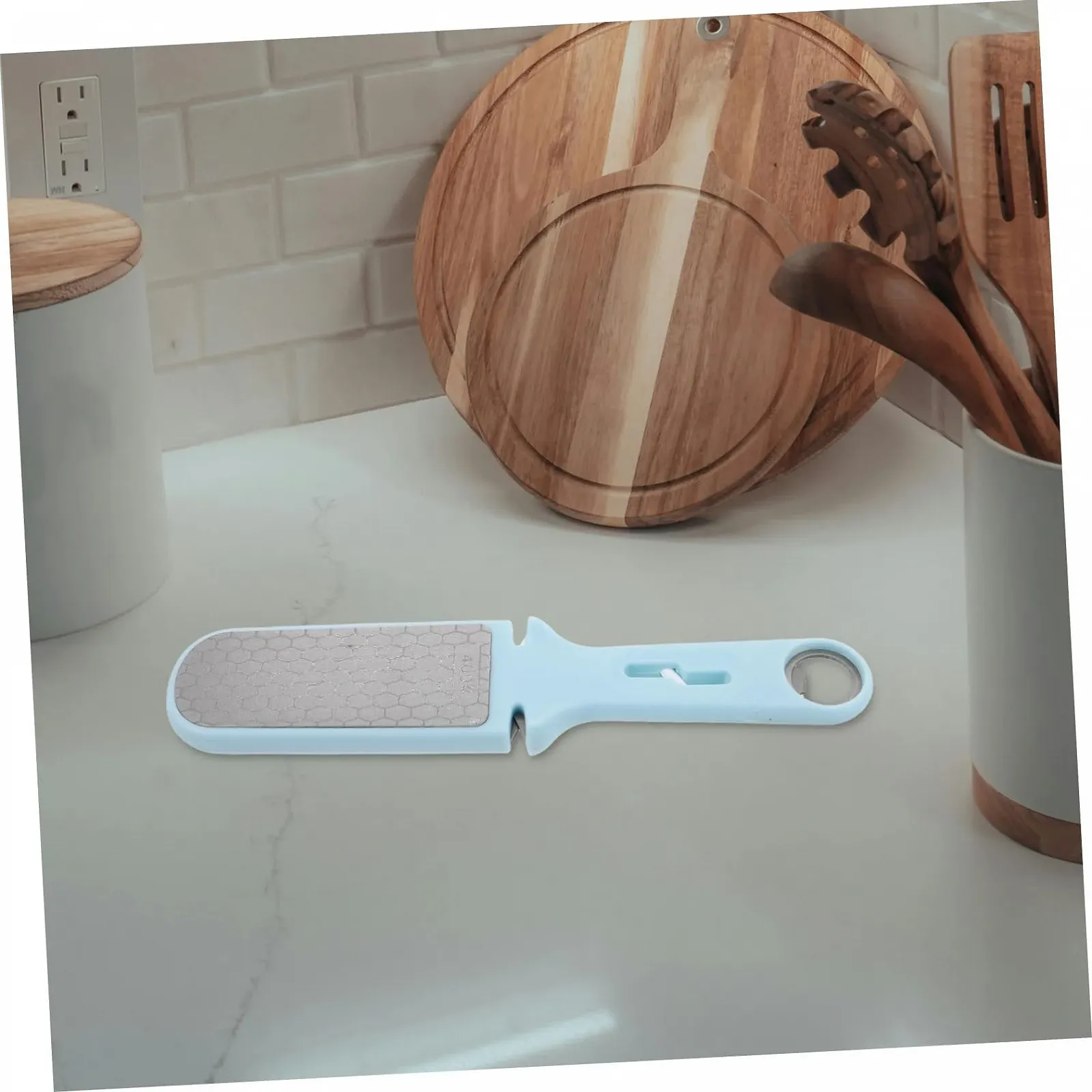 Точило для ножів Garneck Quick багатофункціональне sky blue, фото №6 Точило для ножів Garneck Quick багатофункціональне sky blue, фото №6