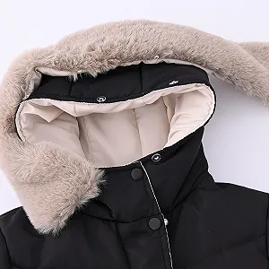 Зимова куртка для дівчат, пуховик, тепла зимова стьобана куртка synthetic.ua - Фото 1