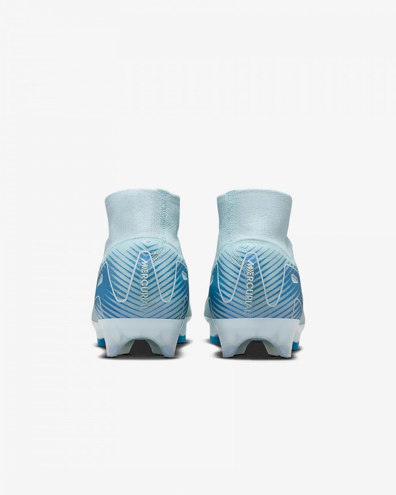 Бутси унісекс Nike Zm Superfly 10 Elite Fg Light Blue 45, фото №6