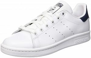 Кроссовки Adidas Originals Stan Smith Белый/Синий - Фото 1