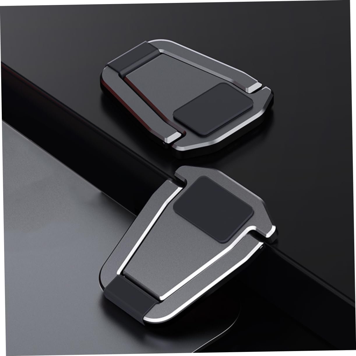 Підставка для ноутбука алюмінієва, регульована по висоті, портативна для циркуляції повітря, нековзкий дизайн, фото №5