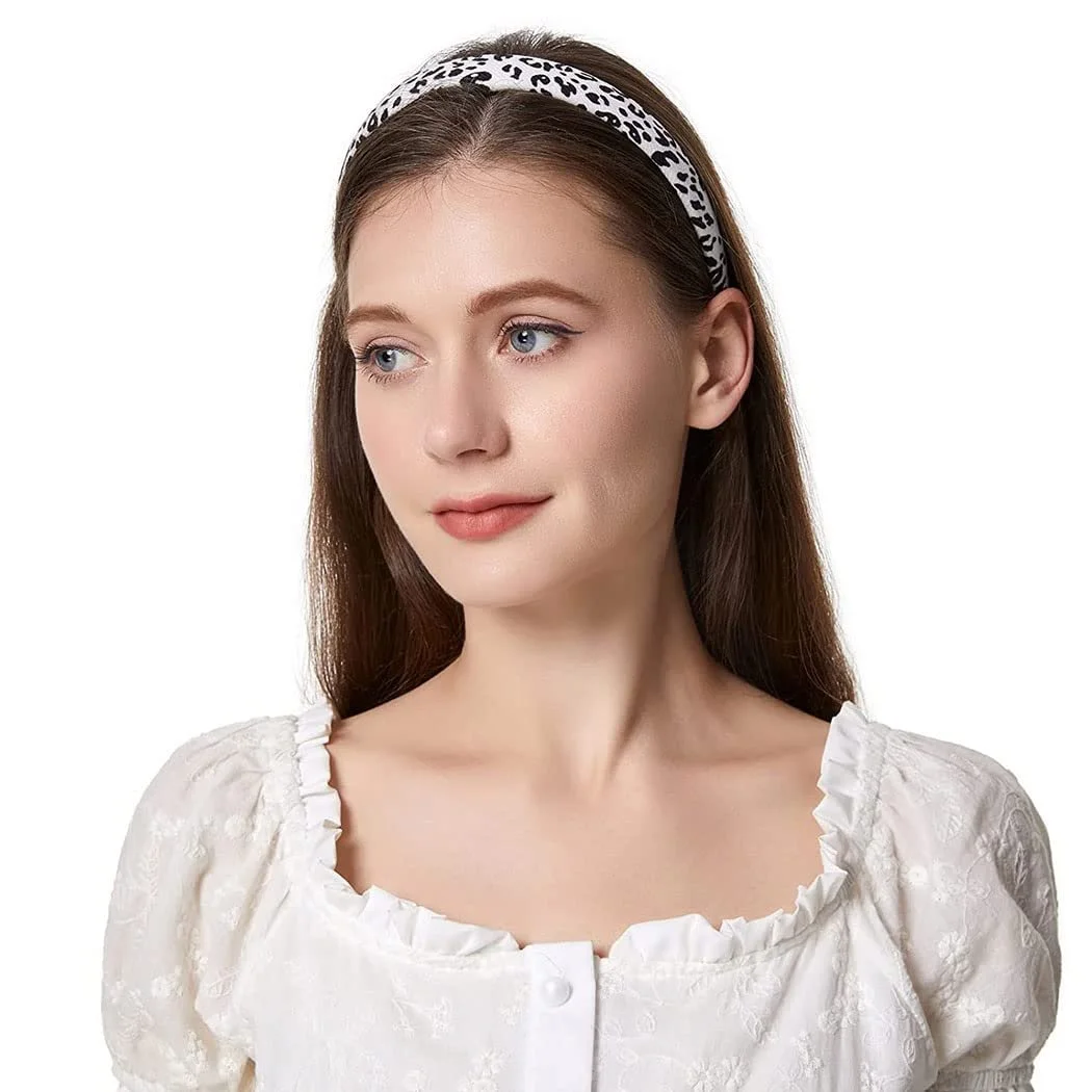 Обруч на голову в стилі бохо Zoestar Леопардовий Принт, фото №2