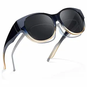 Поляризовані сонцезахисні окуляри SIPHEW для чоловіків та жінок, великі - Фото 1