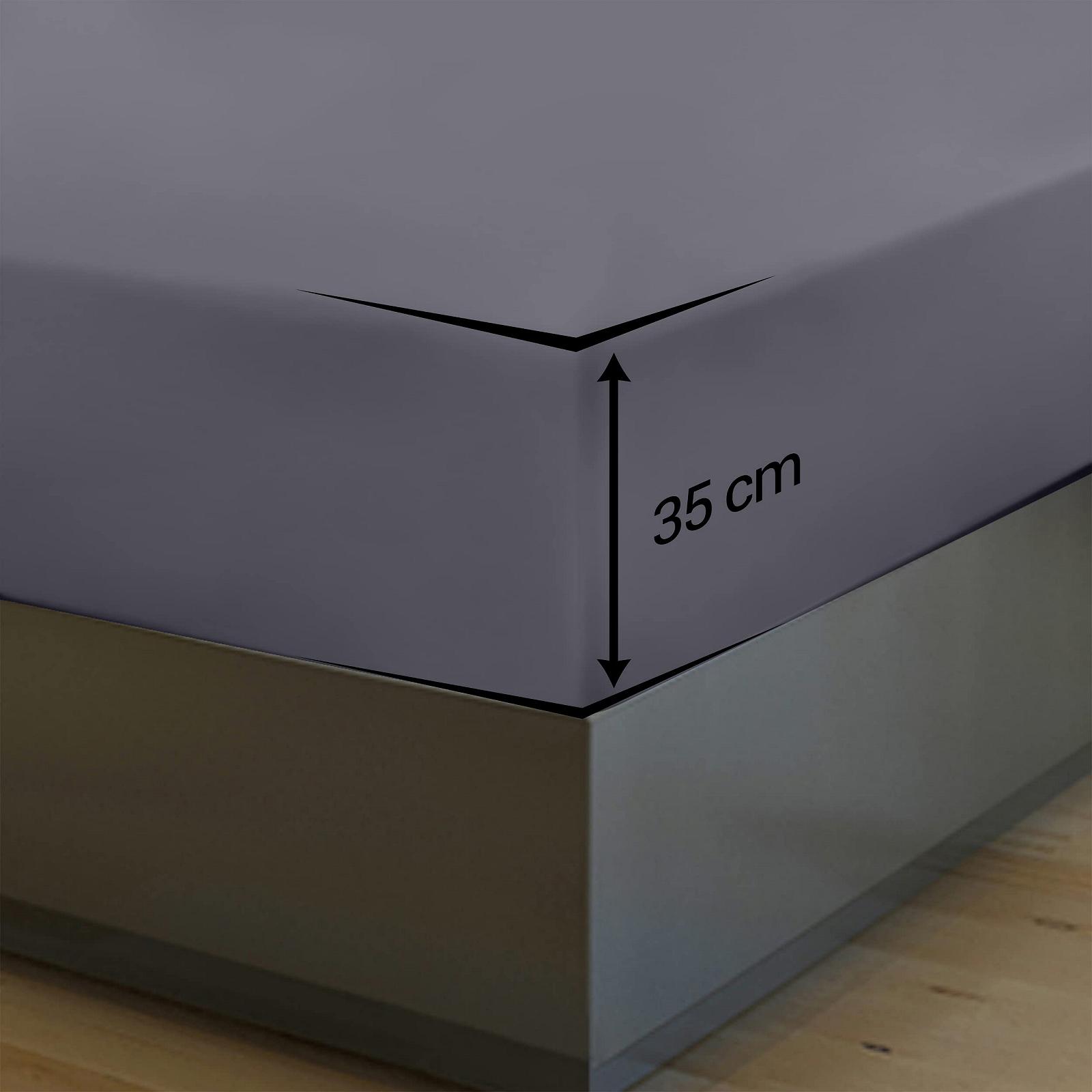 Комплект постільної білизни Utopia Bedding з 3 предметів, мікрофібра, 135 x 200 см, 90 x 200 см, 80 x 80 см, сірий, фото №6