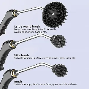 Пароочисник без бака 1500 Вт 100 °C 6 рівнів портативний synthetic.ua - Фото 1