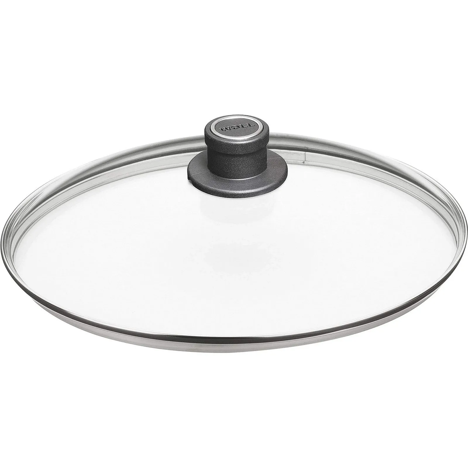 Каструля зі скляною кришкою Woll 32 см Чорна Індукційна, фото №2