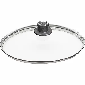 Каструля зі скляною кришкою Woll 32 см Чорна Індукційна synthetic.ua - Фото 1