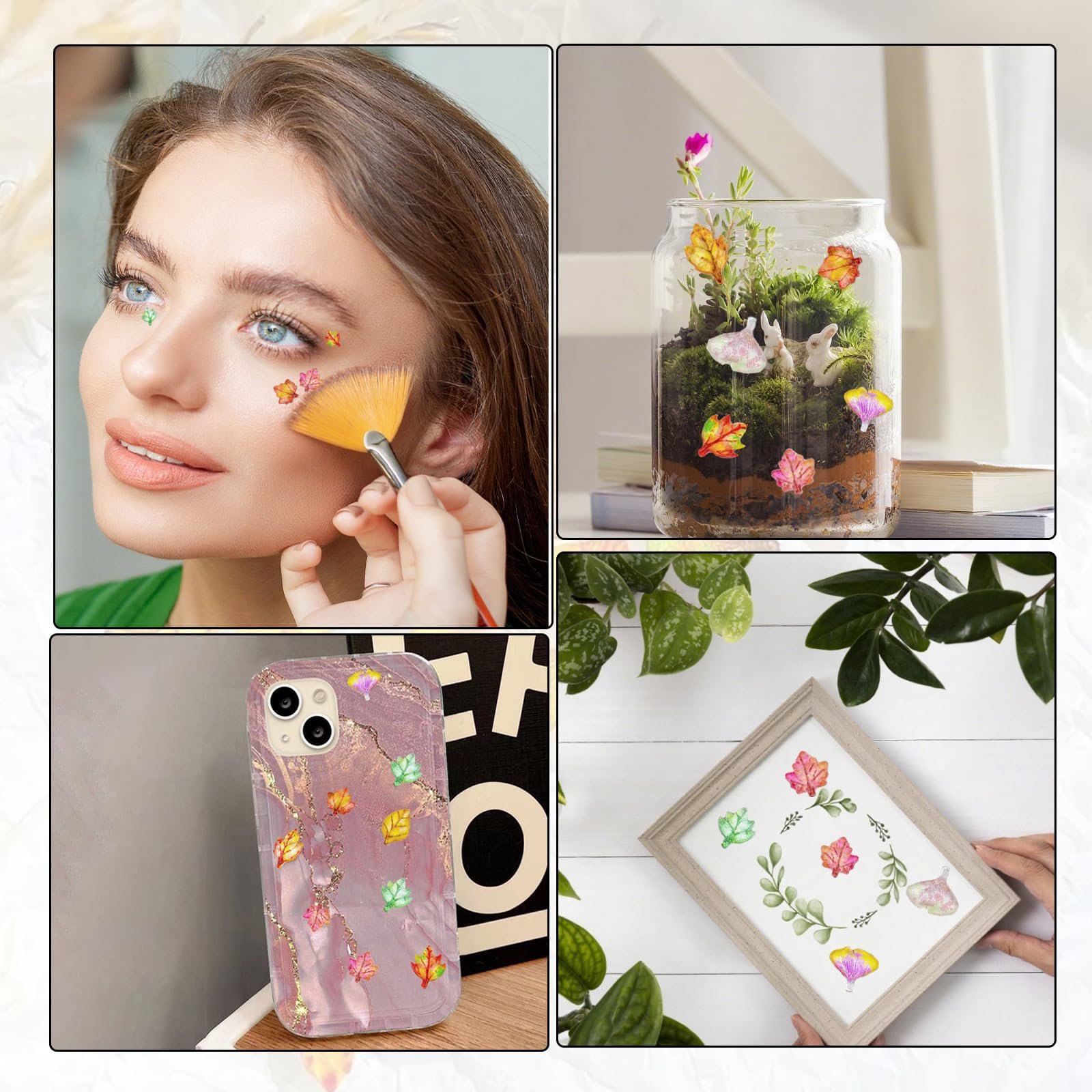 Прикраса для нігтів Листок Клена, 25 шт, фото №6