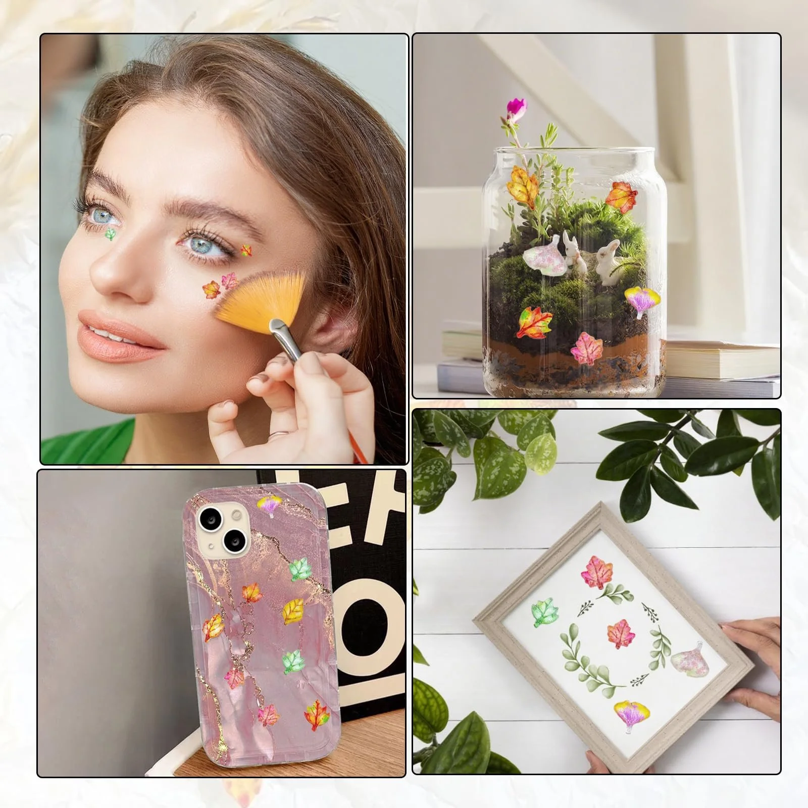 Прикраса для нігтів Листок Клена, 25 шт, фото №6