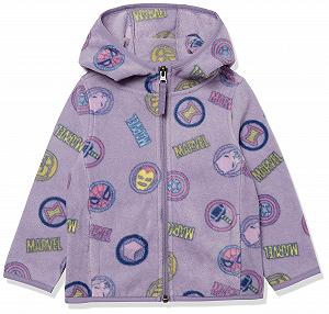 Куртка с капюшоном на молнии Amazon Essentials Disney Marvel Star Wars Princess для девушек - Фото 1