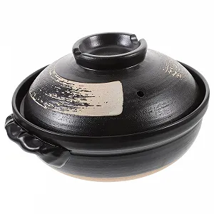 Кастрюля GALPADA керамическая 500 мл с крышкой кислотостойкая и щелочестойкая - Фото 1