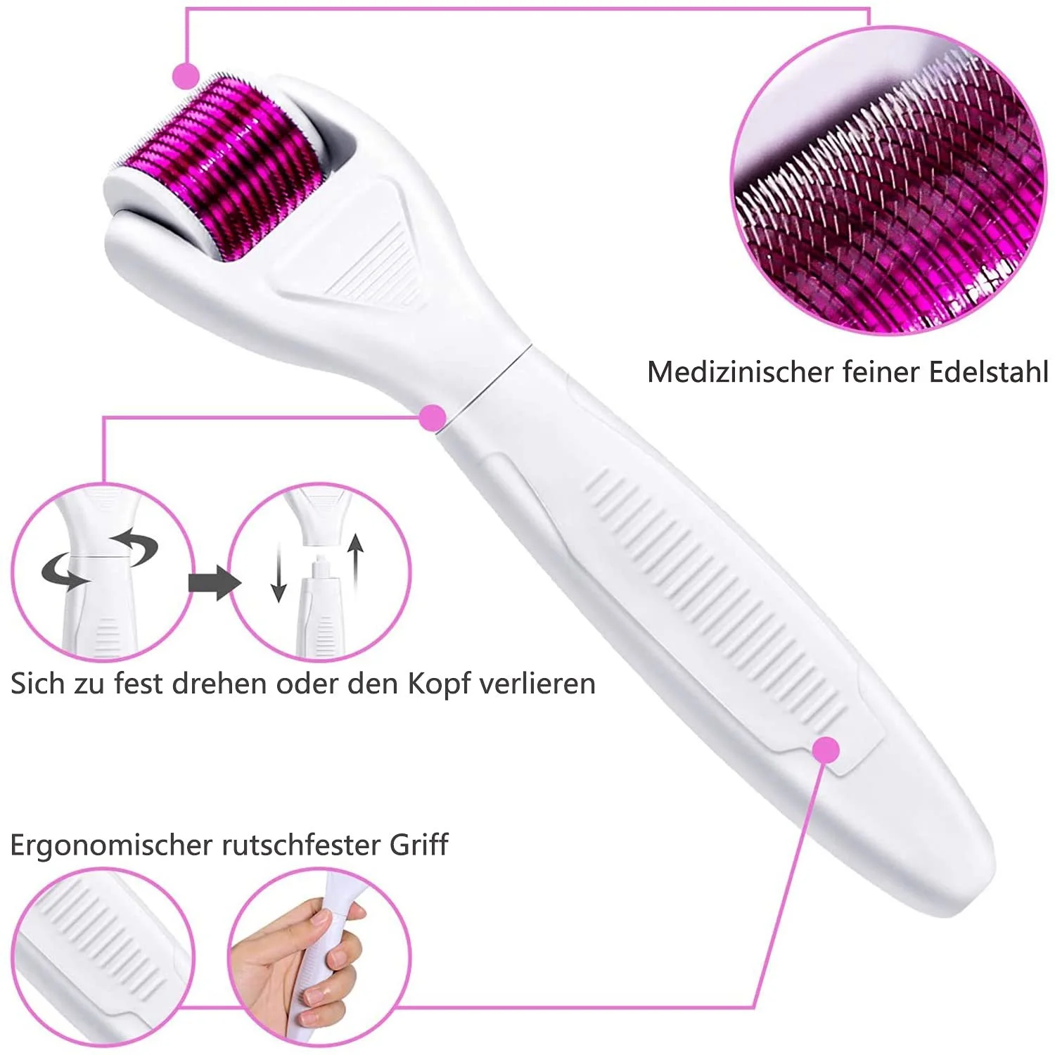 Derma Roller KOI BEAUTY 6 в 1 Microneedling, фото №4