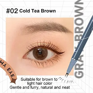 Підводка Eyeliner Aizuoni Wasserfester Flüssig Zwei Zinken synthetic.ua - Фото 1