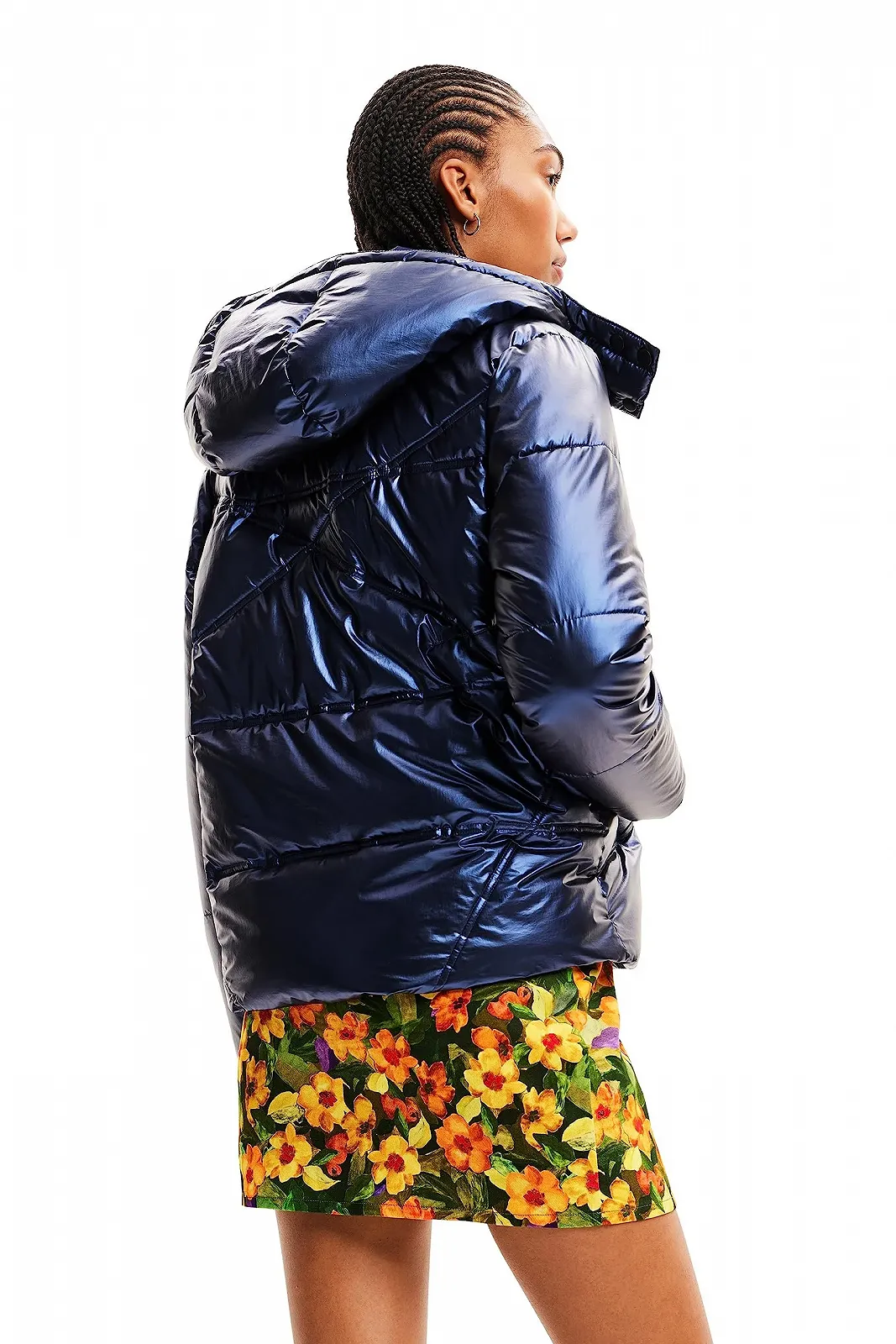 Короткое пальто Desigual Hamilton Woman Woven Padded, фото №2