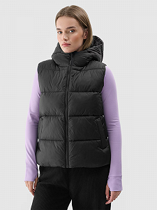 Жилетка VEST JACKET F141 4FWAW24TVJAF141-20S 4F Чорний XL - Фото 1