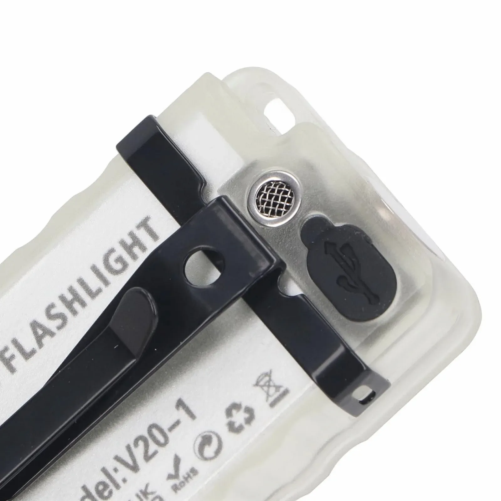 Ліхтарик LED Garosa 800 High Super Bright, тактичний, акумуляторний, 8 режимів, двоколірні кришки лампи та магніт для кемпінгу, походів та надзвичайних ситуацій, фото №7