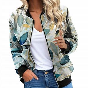 Купити Бомбер Generisch жіночий, куртка-бомбер, літня куртка, легка весняна куртка - Фото 1 Бомбер Generisch жіночий, куртка-бомбер, літня куртка, легка весняна куртка - Фото 1