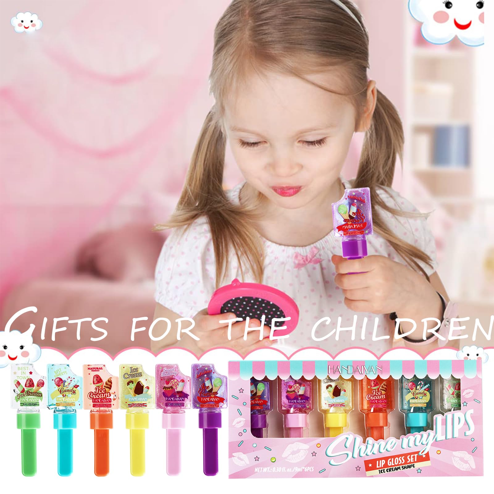 Блеск Bekoeen 6 Colour Shine Mirror Lip Oil Set Изменение цвета Увлажняющий Детский, фото №3 Блеск Bekoeen 6 Colour Shine Mirror Lip Oil Set Изменение цвета Увлажняющий Детский, фото №3