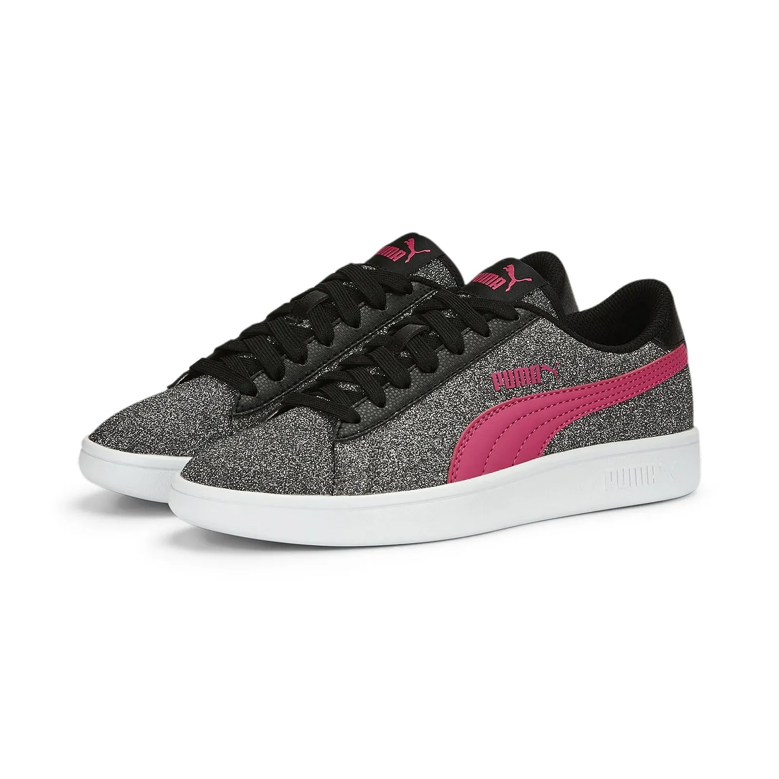 Кроссовки PUMA Smash V2 Glitz Glam Jr для девочек, фото №2