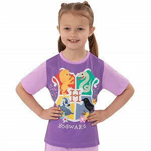 Пижама Harry Potter Hogwarts для девочек, детская летняя пижама цена на synthetic.ua - Фото 1 Пижама Harry Potter Hogwarts для девочек, детская летняя пижама synthetic.ua - Фото 1
