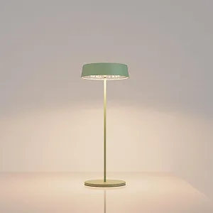 Настільна лампа Palmina 901 LED Регульована яскравість 4400 mAh Бездротова IP54 Зелена - Фото 1