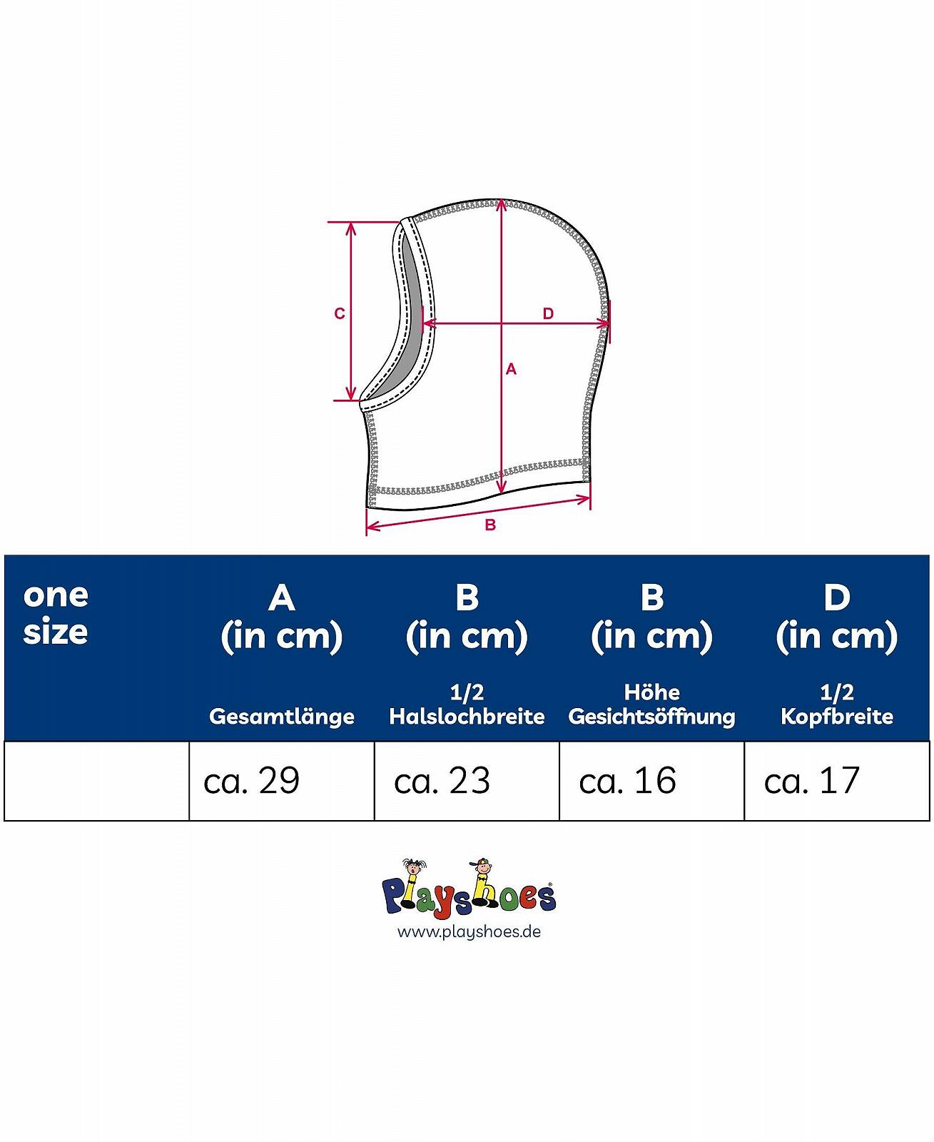 Флисовая зимняя шапка-шлем Unisex Playshoes, фото №1 Флисовая зимняя шапка-шлем Unisex Playshoes, фото №1