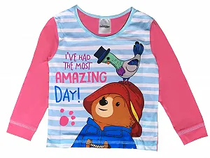 Пижама Paddington Bear Для девочек, Разноцветная, Возраст 18 месяцев - 5 лет synthetic.ua - Фото 1