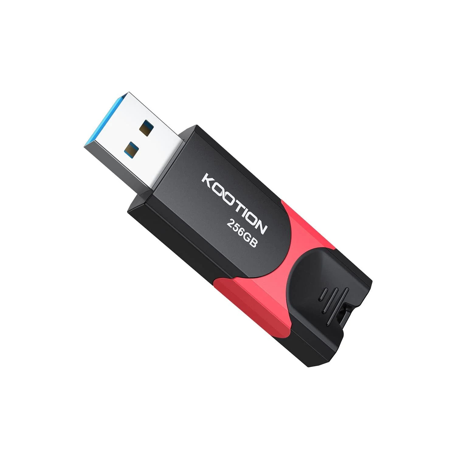 USB-накопичувач KOOTION 256ГБ USB 3.0 Sliding Чорний/Червоний, фото №1