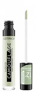 Консилер Catrice Liquid Camouflage High Coverage, 3 x 5 мл, жидкий, зеленый, водостойкий, 12 часов покрытия, № 200 Anti-Red synthetic.ua - Фото 1