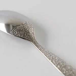 Десертна ложка Alessi, нержавіюча сталь 18/10, дзеркальна поліровка, срібна synthetic.ua - Фото 1