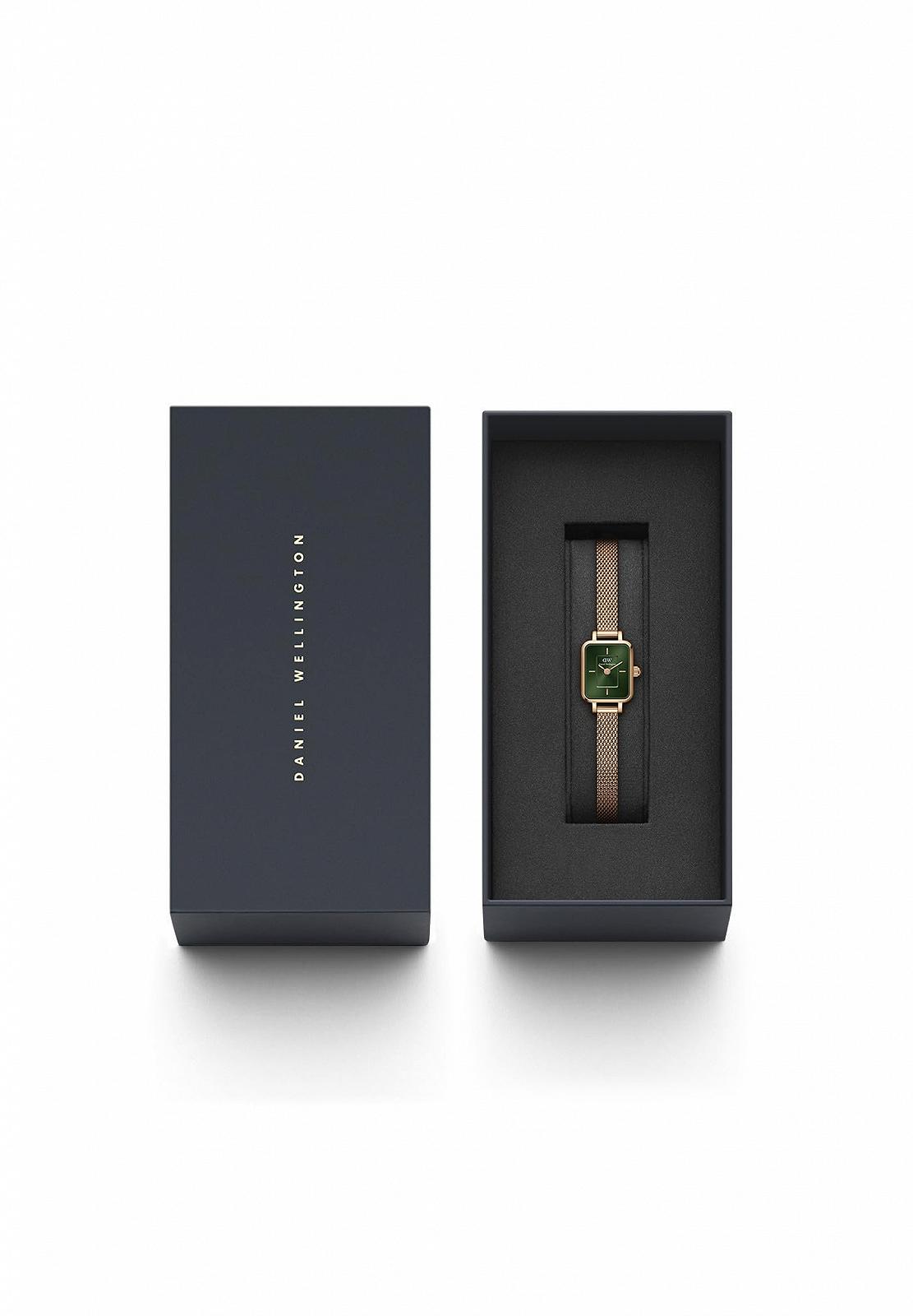 Часы Daniel Wellington Quadro 15.4 x 18.2 мм Double Plated Нержавеющая сталь (316L) Розовое золото, фото №4