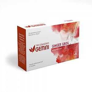 Чай черный пакетированный Gemini Tea Collection Grand Pack Имбирный Грог 4 г х 20 пакетиков Чай черный пакетированный Gemini Tea Collection Grand Pack Имбирный Грог 4 г х 20 пакетиков