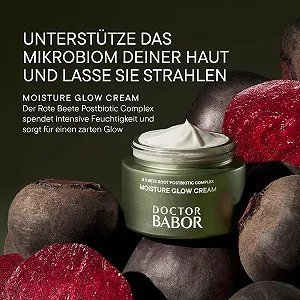 Зволожувальний крем DOCTOR BABOR Microbiomic Moisture Glow Cream 50 мл веганський з гіалуроновою кислотою synthetic.ua - Фото 1