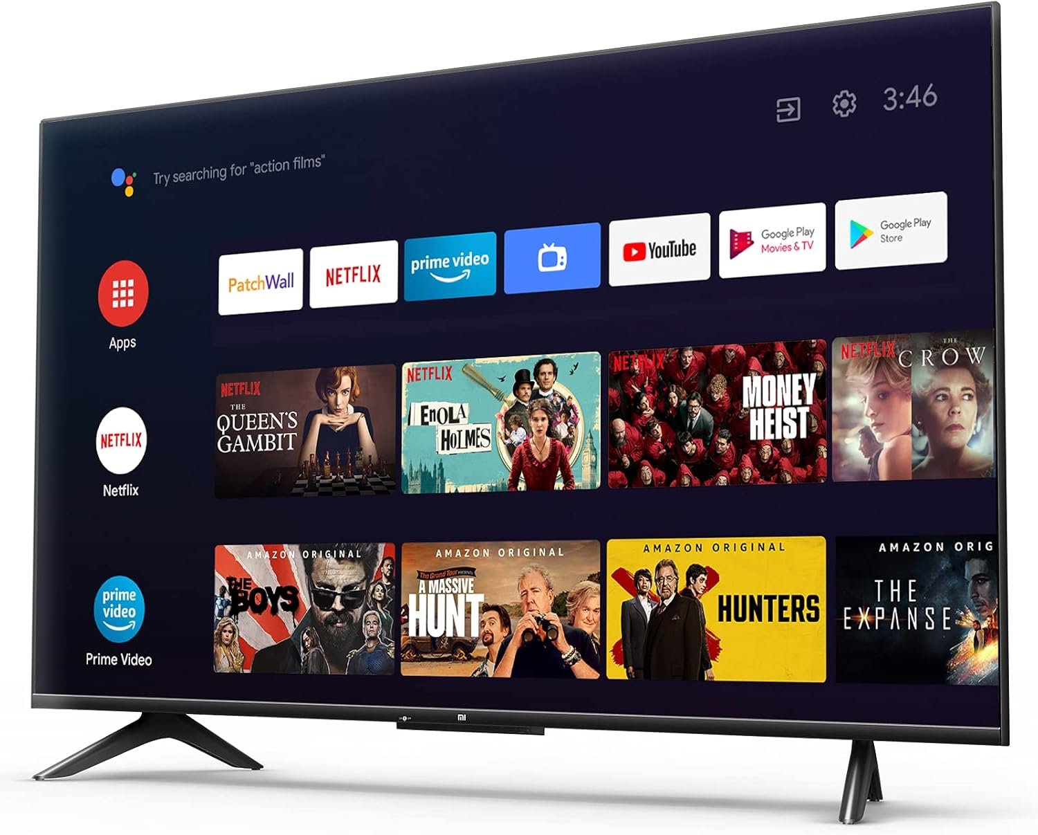 Телевізор 50" Xiaomi Mi Smart TV P1 / 4K UHD / 60 Гц / LCD / Android TV 10 / Wi-Fi / Bluetooth / T2, фото №6 Телевізор 50" Xiaomi Mi Smart TV P1 / 4K UHD / 60 Гц / LCD / Android TV 10 / Wi-Fi / Bluetooth / T2, фото №6