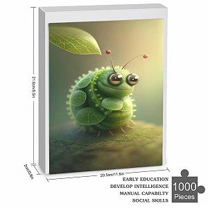 Деревянный пазл Insect 1000 элементов 78 x 53 см synthetic.ua - Фото 1