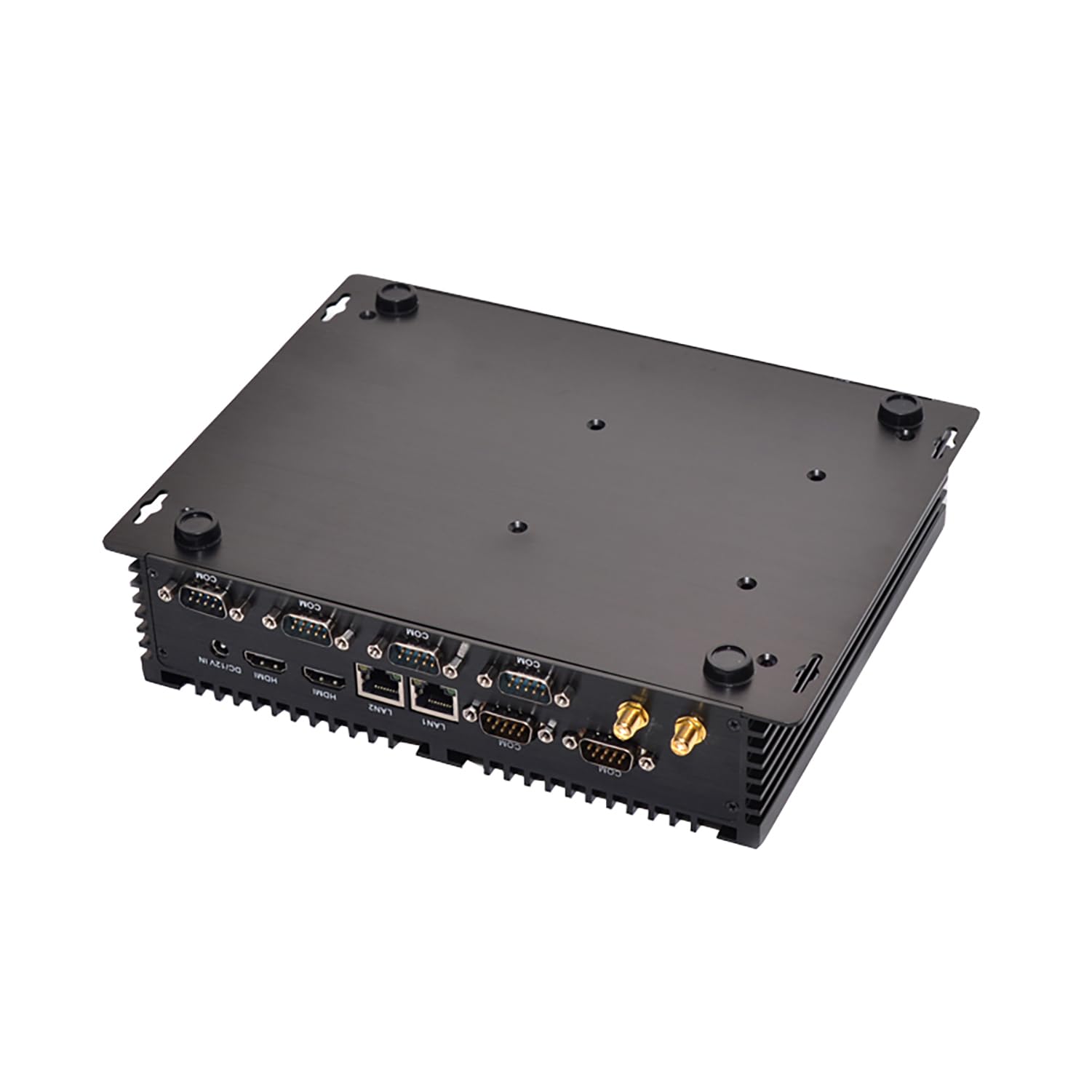 ПК HUNSN Fanless Industrial I7 4500U 4578U IM04 8GB 128GB SSD, фото №5