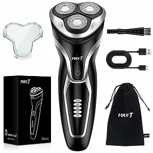 Електробритва MAX-T 3D ProSkin IPX7 Волога та суха Бездротова - Фото 1