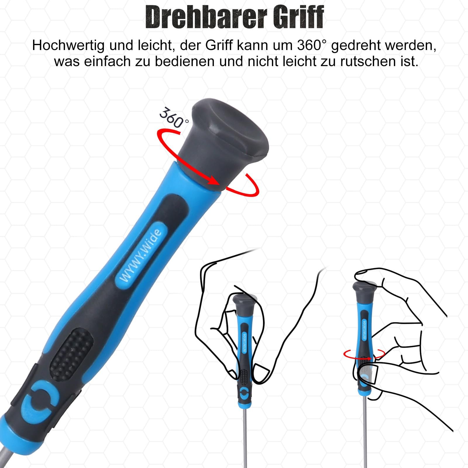 Набір викруток Dyson V6 V7 V8 V10 V11 V15 Викрутка магнітна для обслуговування та розбирання хрестова та T8 Torx, фото №3