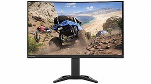 Монітор Lenovo G27qc-30 27 дюймів QHD для ігор 165Hz HDMI DisplayPort AMD FreeSync Premium Чорний synthetic.ua - Фото 1