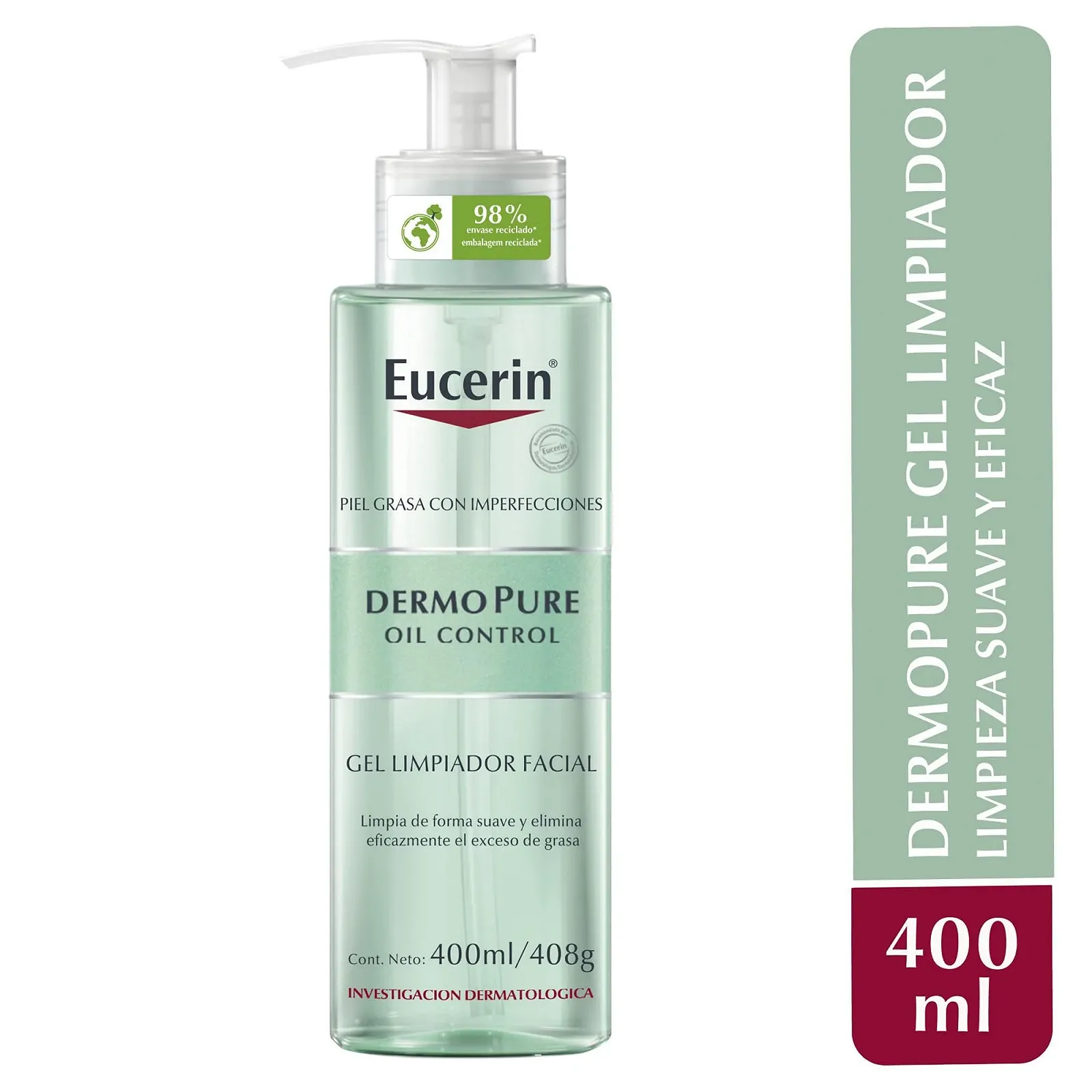 Гель для вмивання EUCERIN Dermopure Oil Control, фото №7 Гель для вмивання EUCERIN Dermopure Oil Control, фото №7