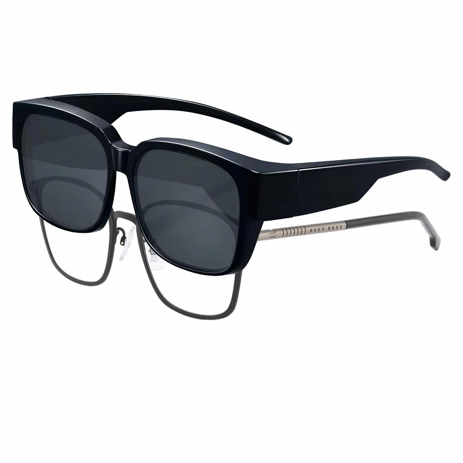 Сонцезахисні окуляри накладні Квадратні, фото №1