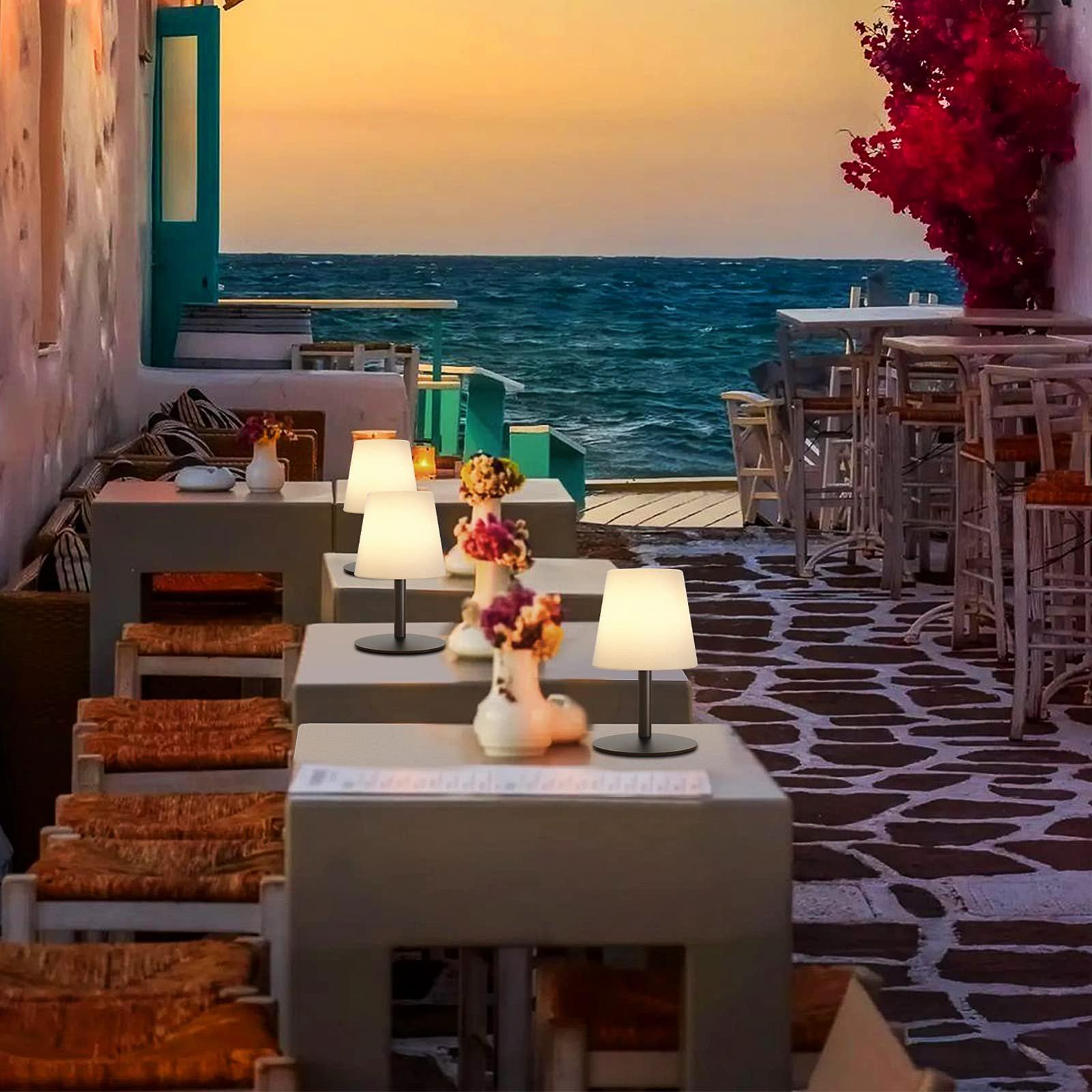 Настольная лампа MALUX LED Беспроводная 3000K 7500K Регулируемая IP44 Водонепроницаемая Белая, фото №6