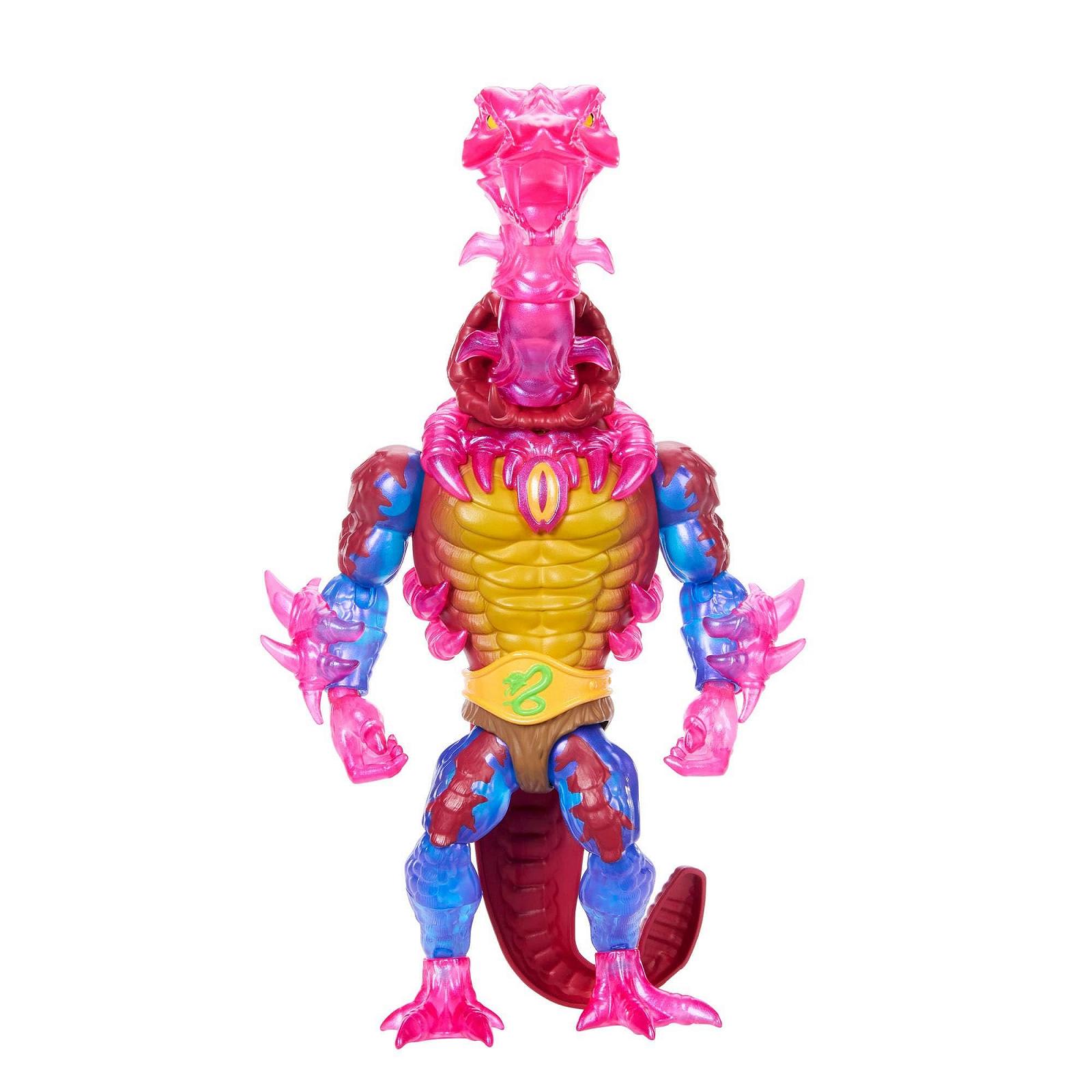 Фігурка Рухома Masters of the Universe Origins Turtles of Grayskull Rattlor Reptile Wars, Teenage Mutant Ninja і MOTU Кросовер Герой, JBN01, Багатобарвний, фото №1