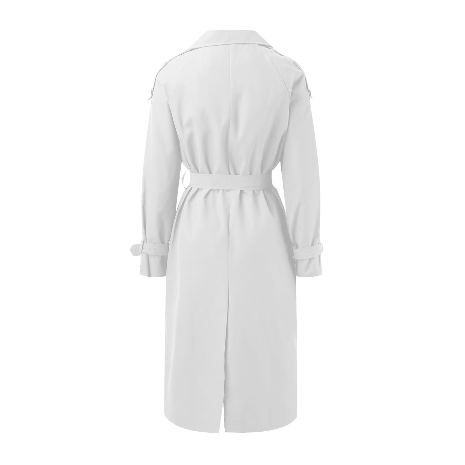 Жіночий Тренч Класичний Довгий Двобортний, фото №5