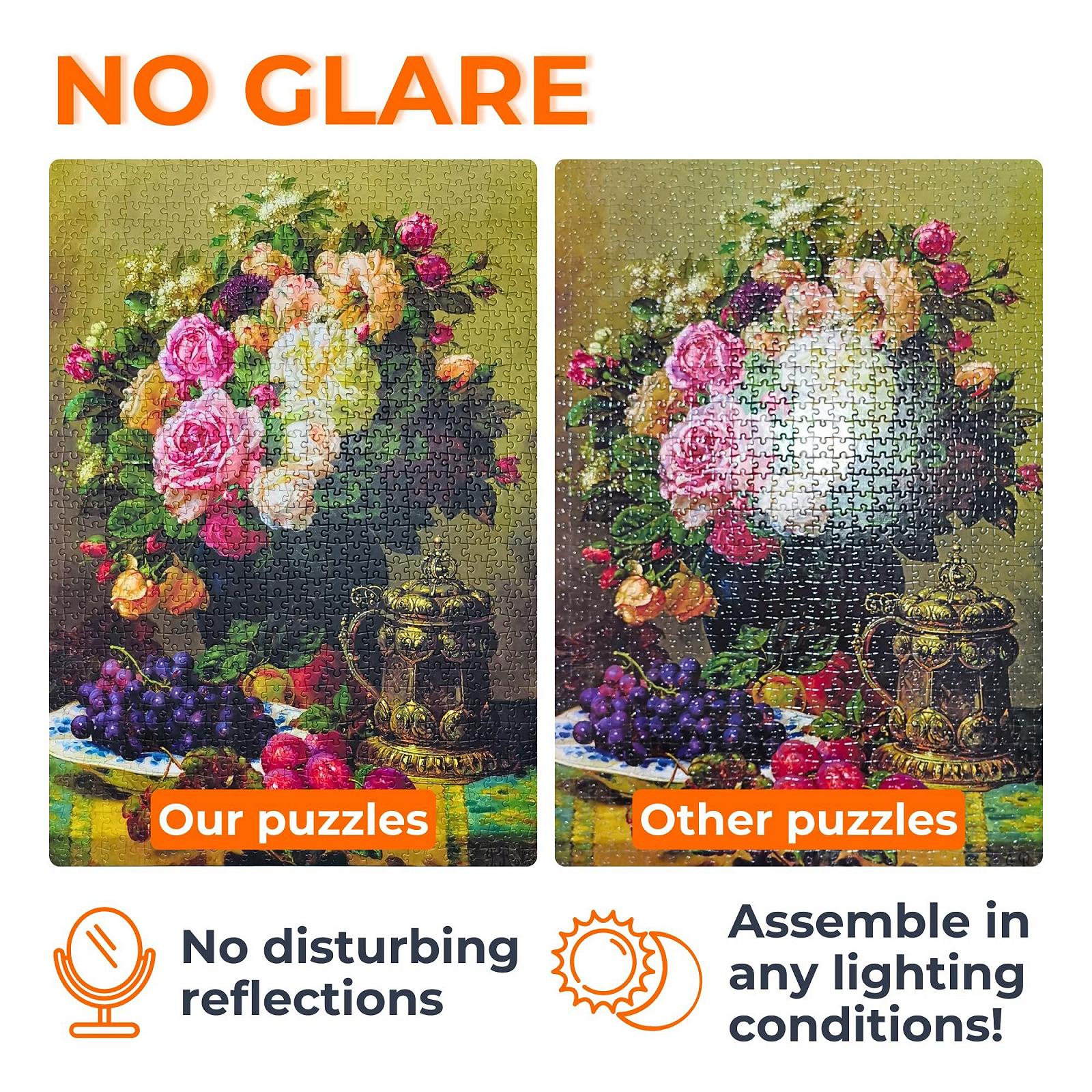 Пазл ENJOY Puzzle Abstract Cat with Many Funny Eyes 1000 елементів Матовий, фото №5