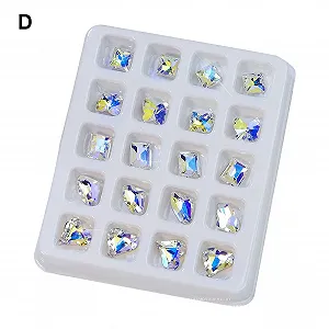 Livecitys 3D Прикраса для нігтів Серце Любові D synthetic.ua - Фото 1