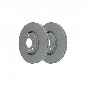 Гальмівний диск ATE 24.0125-0142.1 для OPEL SAAB VAUXHALL передня вісь synthetic.ua - Фото 1