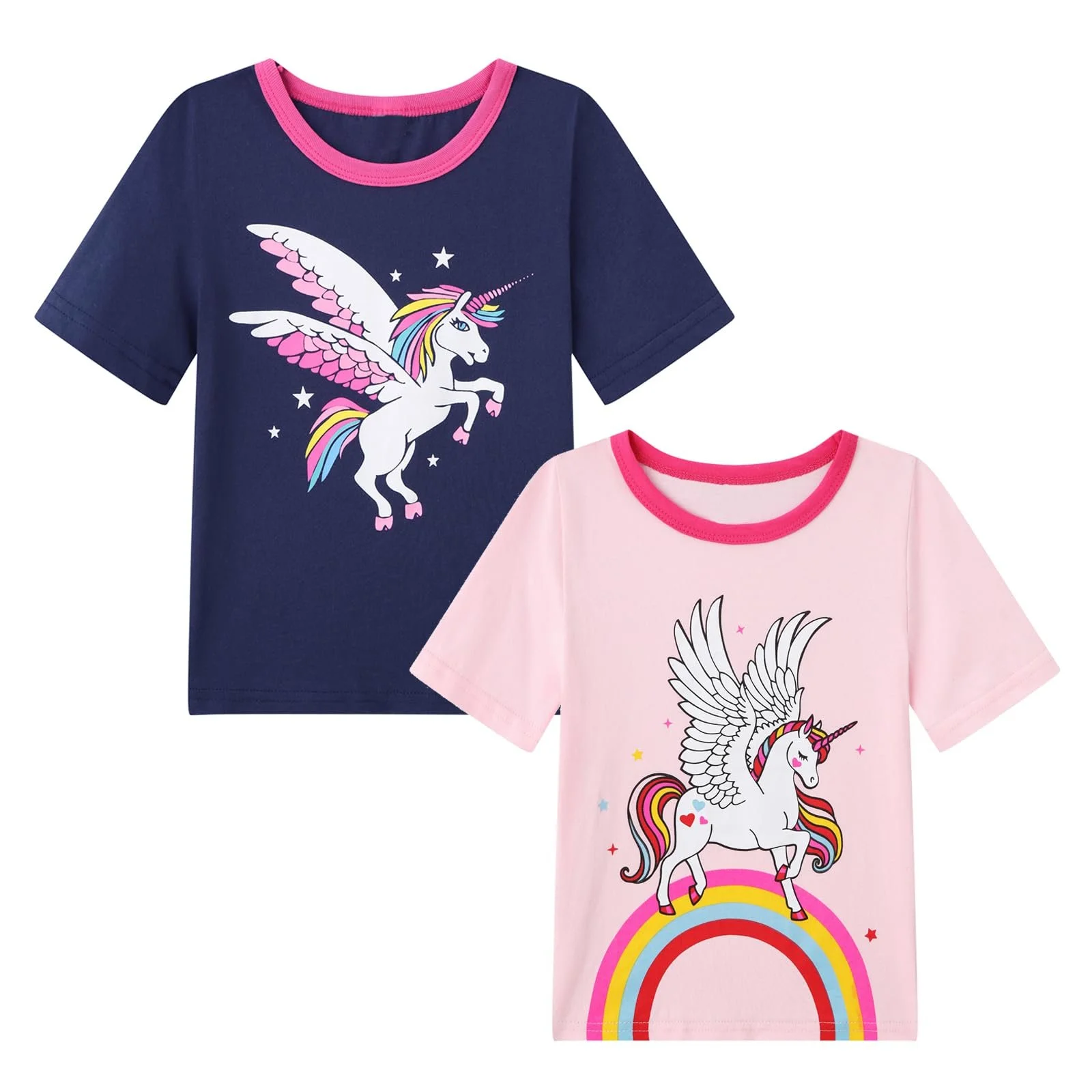 Пижамный комплект Детский Unicorn Хлопок Лето для девочек 3-8 лет 4 шт, фото №2 Пижамный комплект Детский Unicorn Хлопок Лето для девочек 3-8 лет 4 шт, фото №2