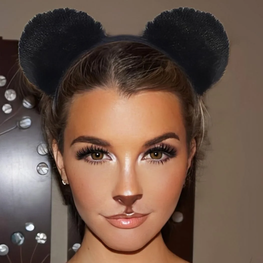 Обруч Вушка котика Zoestar Чорний, фото №3